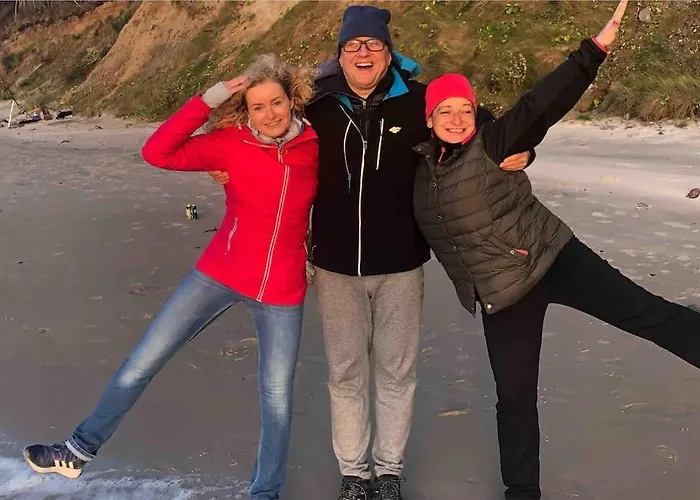 Апартаменты Nad Morzem Przy Klifie Debina